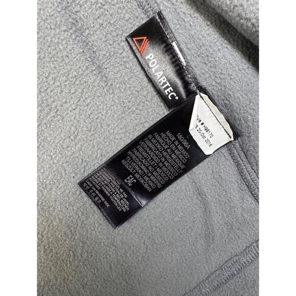 Marmot Vest Mens Large Gray Polartec Fleece Pockets Orange Lawn Tennis Club - Picture 7 of 11